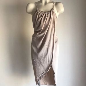 COPY - Anine Bing silk dress Beige